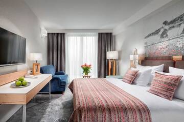 Улучшенный двухместный номер с 1 кроватью в Отеле Hotel Aquarion Zakopane